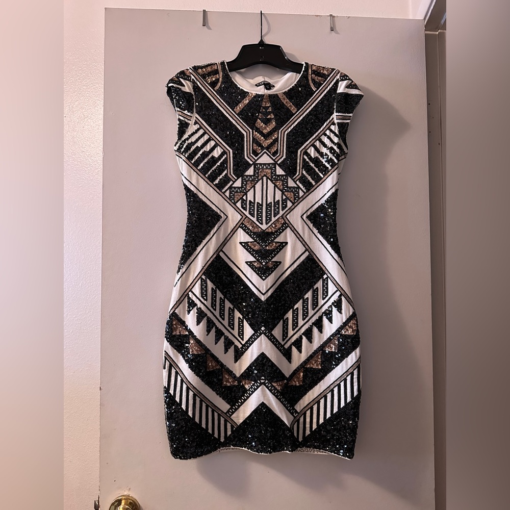 Express - Sequin Mini Dress